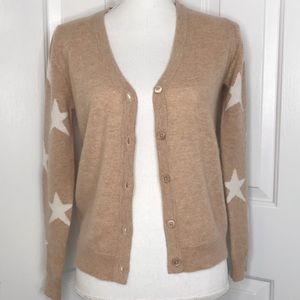 MAGASCHONI Cashmere star cardigan sweater XS
